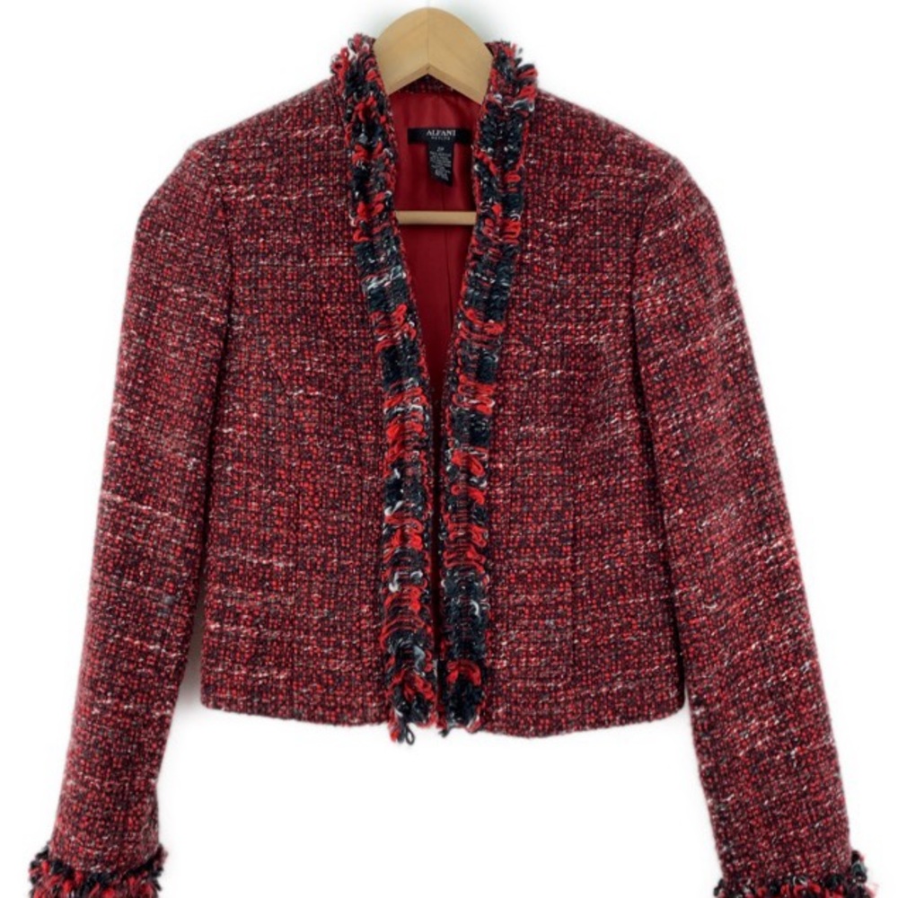 🥳 Host pick 💃🏻Alfani Red Black & White Jacket